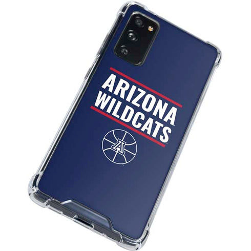 University of Arizona Wildcats Basketball Mark Galaxy S20 FE Clear Case